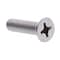 Prime-Line Machine Screw, Flat Head, Phillip Drive 1/4in-28 X 1in Grade 18-8 Stainless Steel 10PK 9001717 - alternate 1